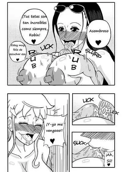 Robin x Nami: Reunión en el Thousand Sunny Spanish] Reyfollador