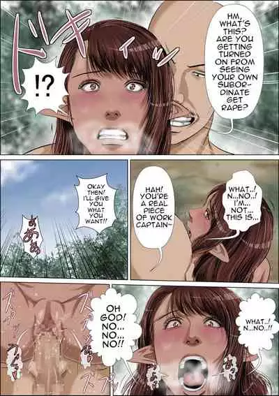 [Uradora Mangan] Sanzoku VS Elf Kishi (♀) Kouhen [English]