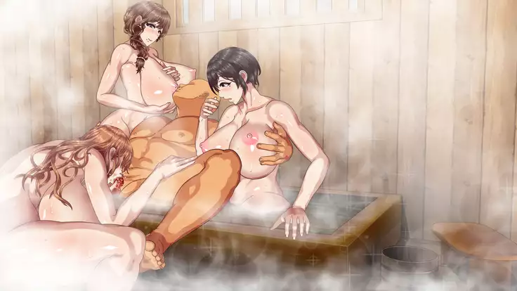 Hitozuma-tachi to NTR Onsen Ryokan ~Deisui Tanetsuke Yarihoudai~