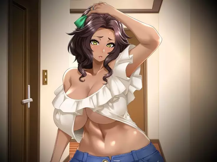 Onayami Soudan no Wana ni Kakatta Gaikokujin Kasshoku-tsuma Anita