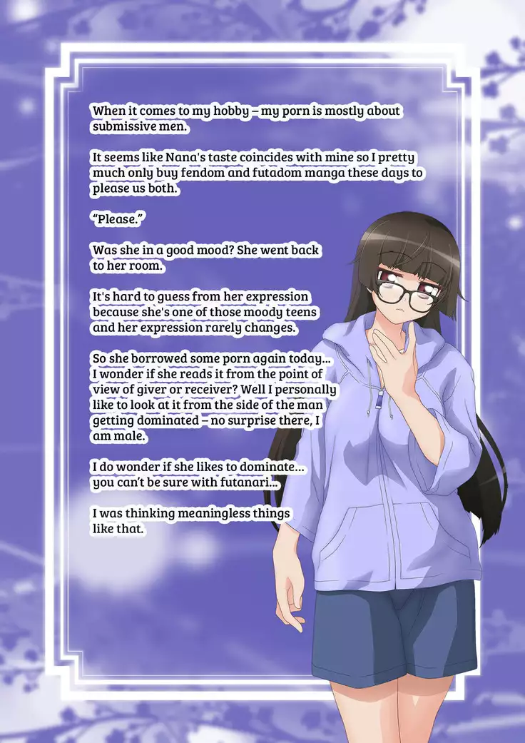 My apathetic futanari sister loves fucking my ass