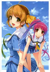 [Abhar](Misaki Kurehito) Suiheisen made Nan Mile? Smile Cubic! Visual Fanbook (High Quality)