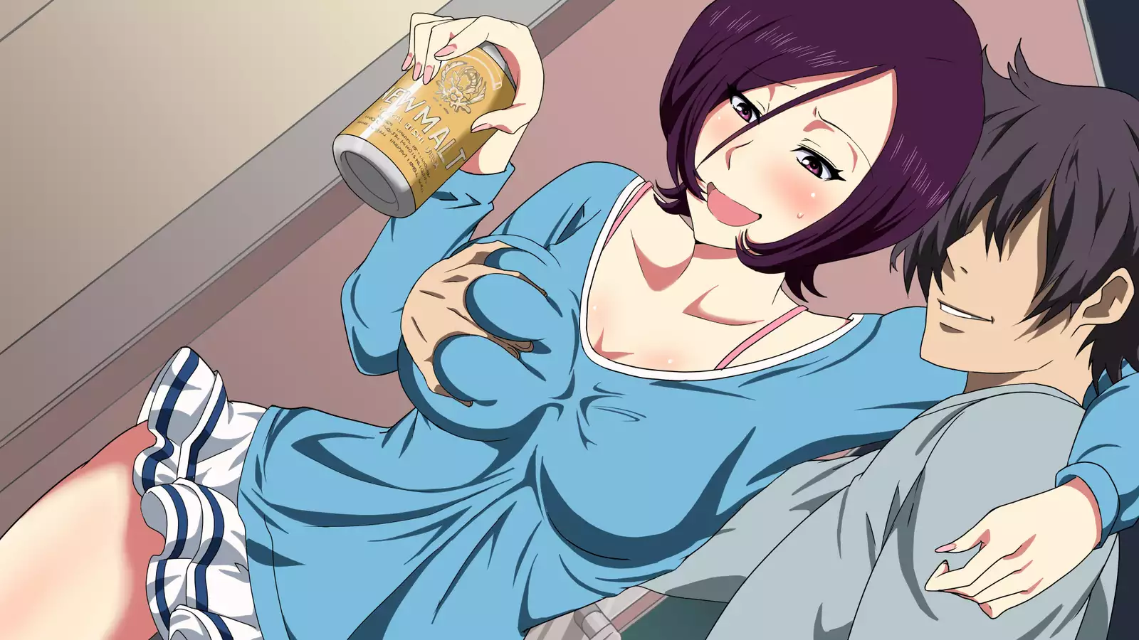 Sasotteru Jikaku no Nai Hitozuma ni Oshioki Shite Mita