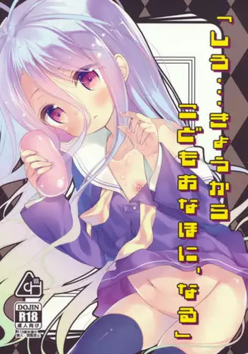 (C86) [Cocoa Holic (Yuizaki Kazuya)] "Shiro... Kyou kara Kodomo Onaho ni, Naru" (No Game No Life)