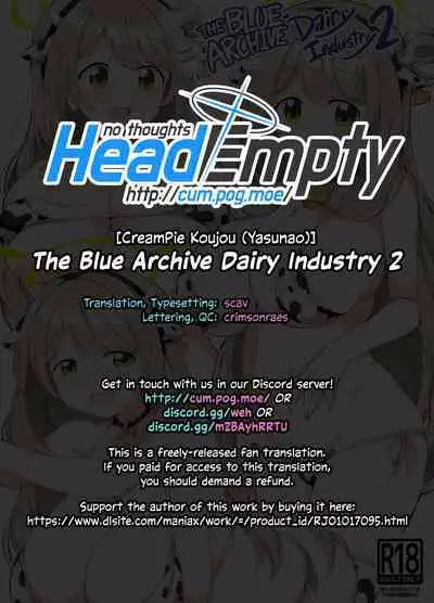 BlueAka Nyuugyou 2 | The Blue Archive Dairy Industry 2