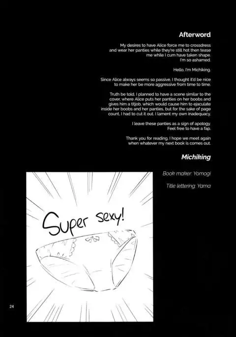 Teasing Master Alice!