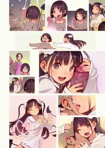 Tiny Evil 5 Part 2 - 淫魔少女3人におちんちん遊ばれる本 (No Text)