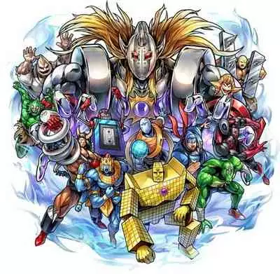 Kinnikuman muscleshot artwork