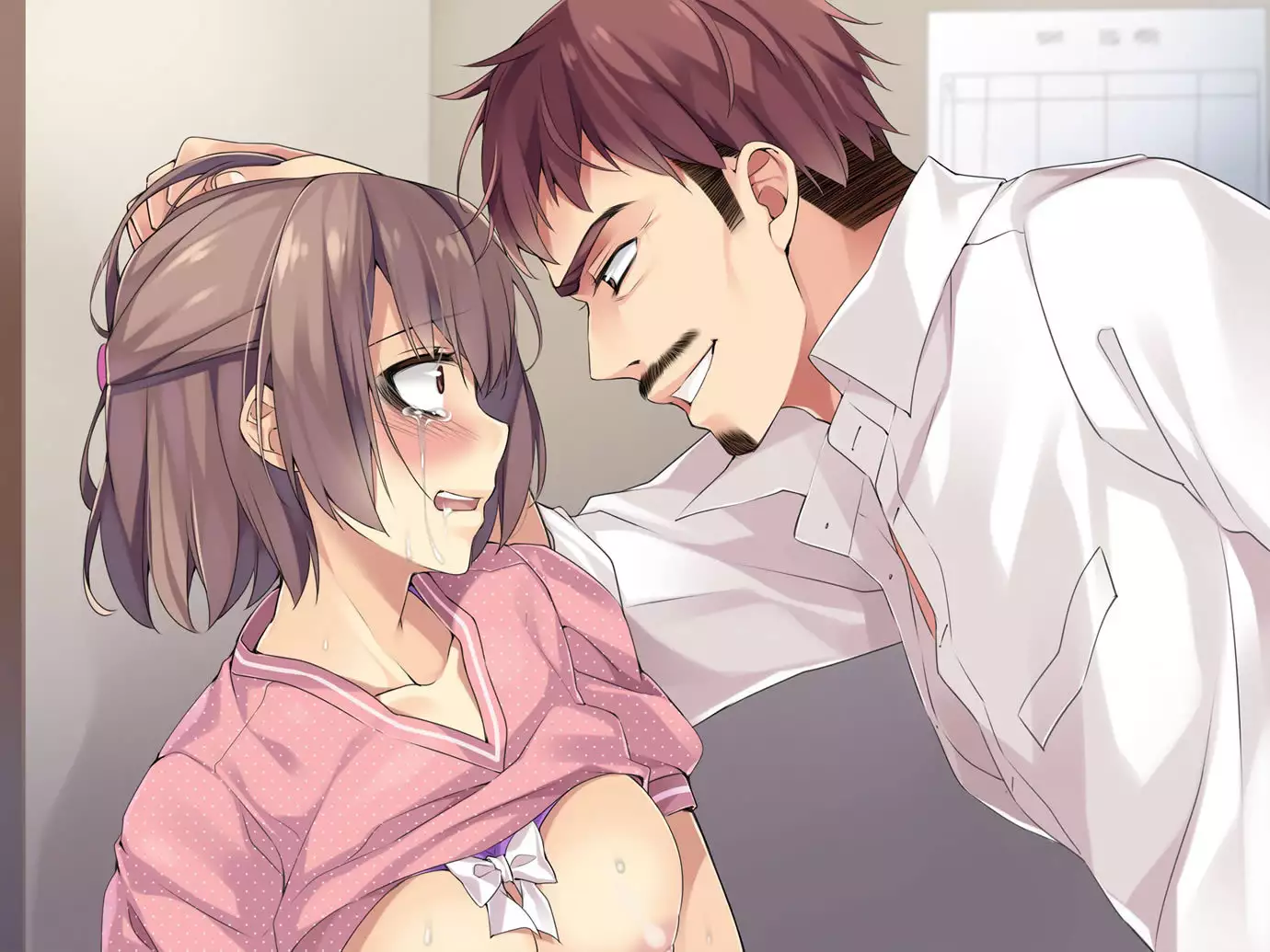 You tsuma ryoujoku reipu manbiki han to machigaware te !