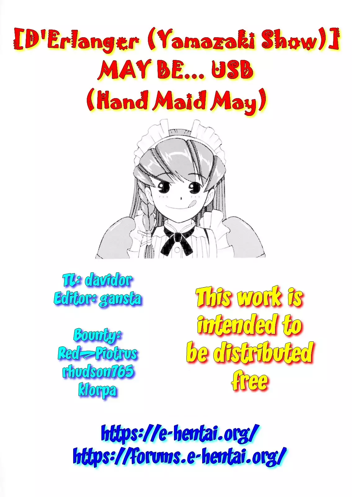 MAY BE... USB