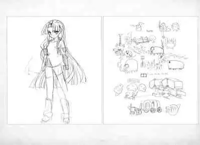 ALICESOFT ORION SCRIBBLES with CROQUIS ULTIMATE EDITION VOL.4 織音計画特別版 ラフ画集