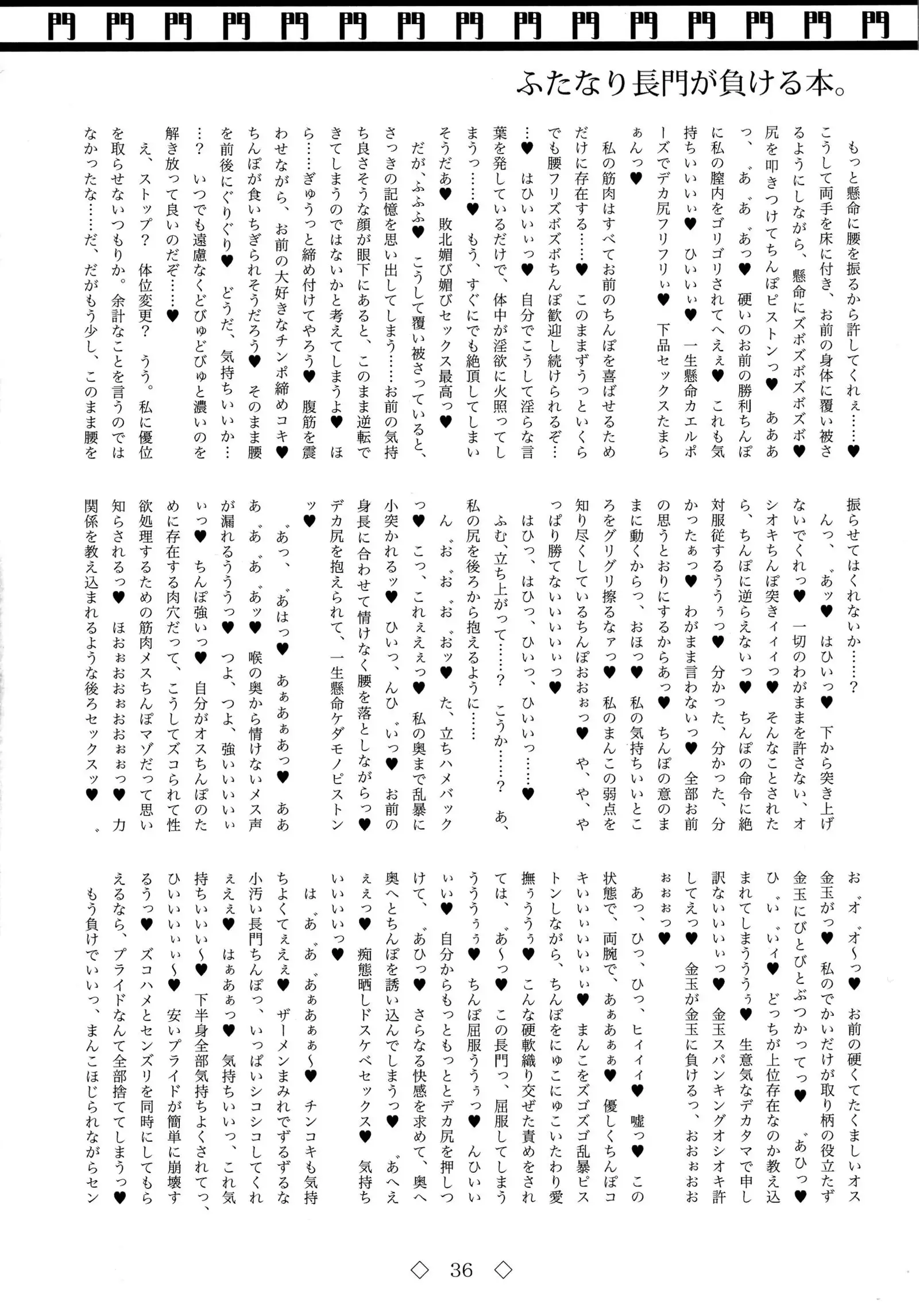 Futanari Nagato ga Makeru hon.