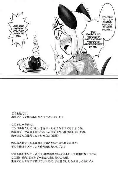 (C94) [Akikaze Asparagus (Aki)] Sukima Hame (Touhou Project) [English] [Juster]