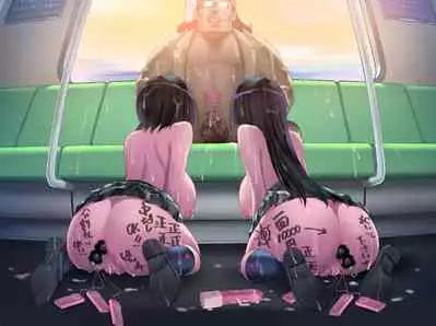 [Nanasshii] JK Nakadashi Chikan Densha ~Mesu Ochi Rosen Niku Onaho Iki~