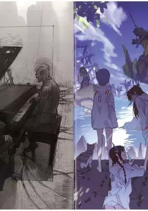 Evangelion 3.0 and Illustrations