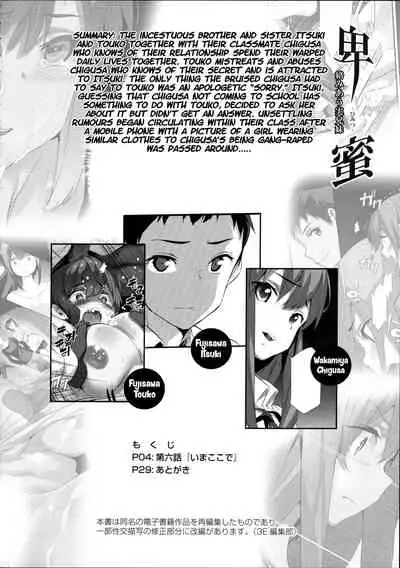 Himitsu 06 "Ima koko de" | Secret 6 - The entanglement of a real brother and sister