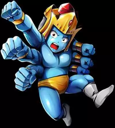 Kinnikuman muscleshot artwork