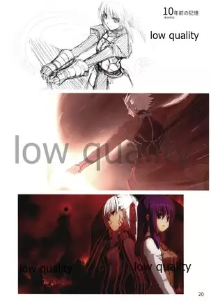 Fate/stay night イラスト集 「薄闇」
