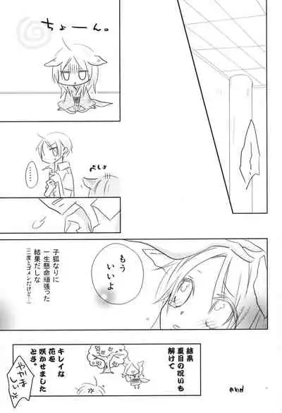 (C78) [Nanohanaan (Tomoe)] Kogitsune no Ongaeshi (Natsume's Book of Friends)