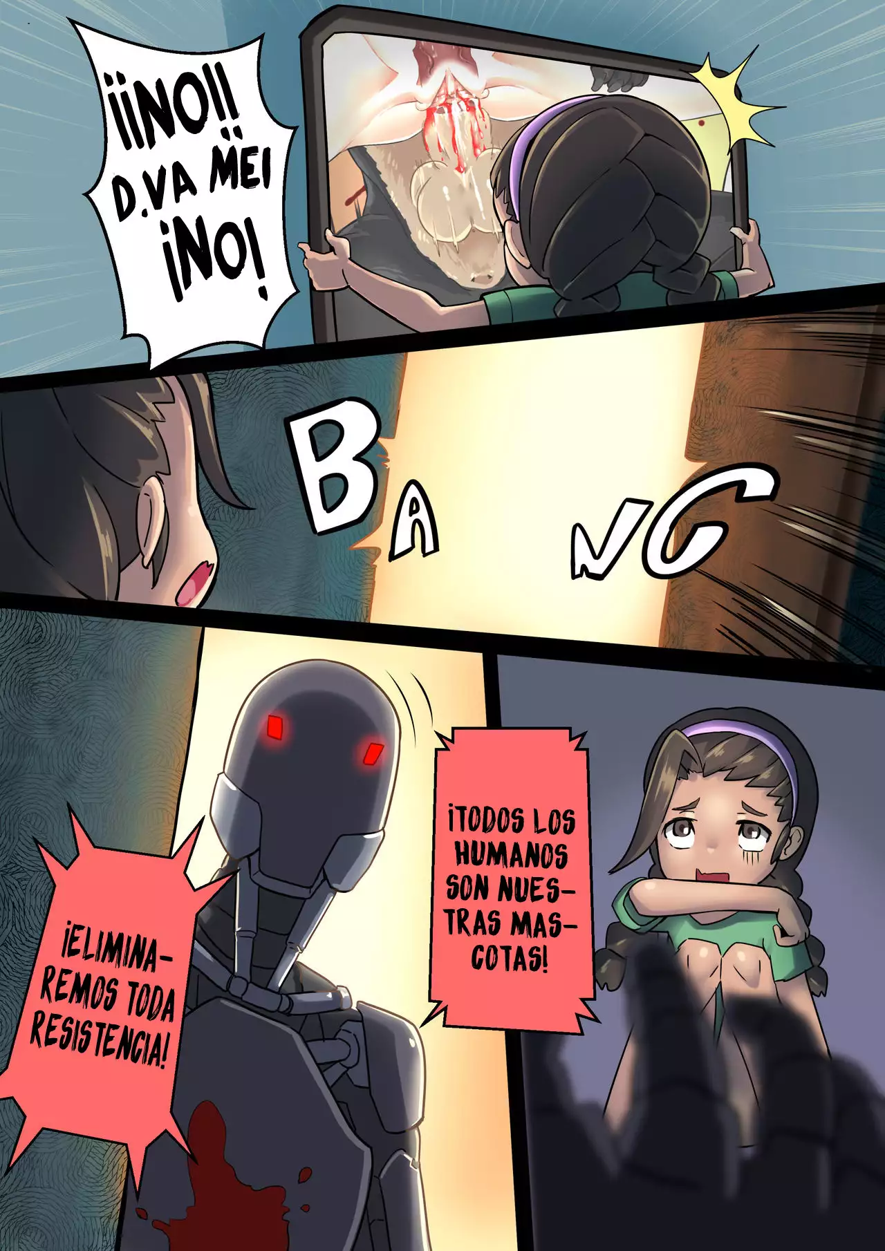 The Omnic Crisis Victims | Las victimas de la crisis Omnic -