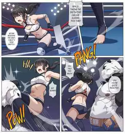 [FANBOX][正経同人(彥)] 妮婭の腹擊地獄 [English]