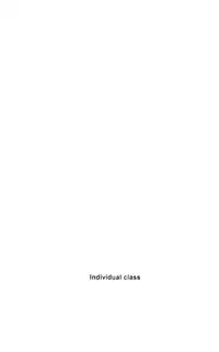 [Reflection(U-hi)]individual class and individual class supplementary lessons[English]