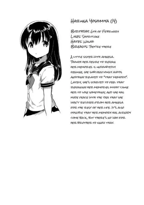 Imouto wa Amnesia close | My Little Sister Has Amnesia - close