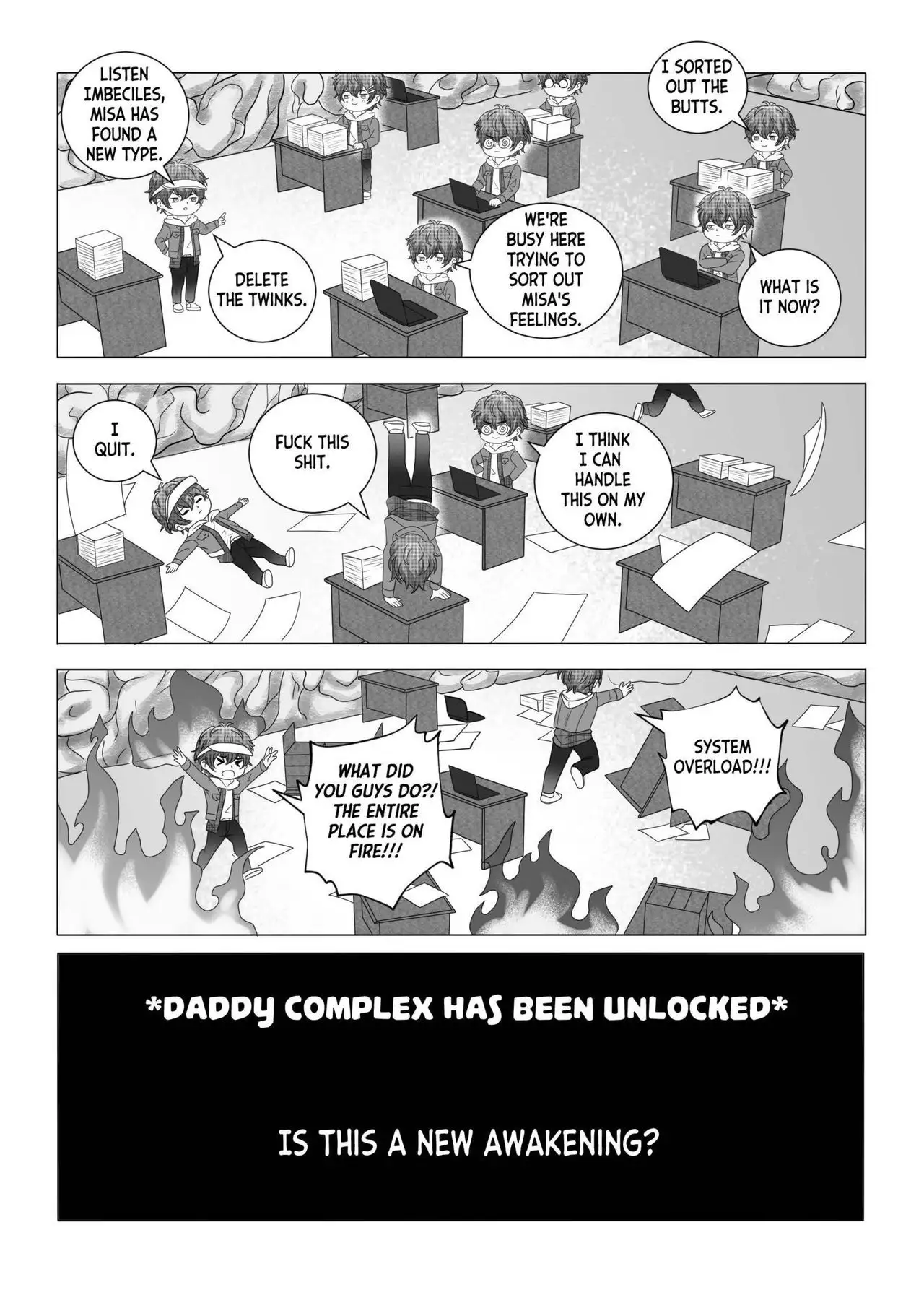 Fujoshi Trapped in a Seme's Perfect Body 3, 4