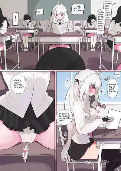 Dwarf Insert Bullying Cartoon