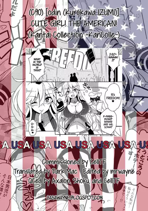 CUTE GIRL! THE AMERICAN! =Dark Mac + CW=