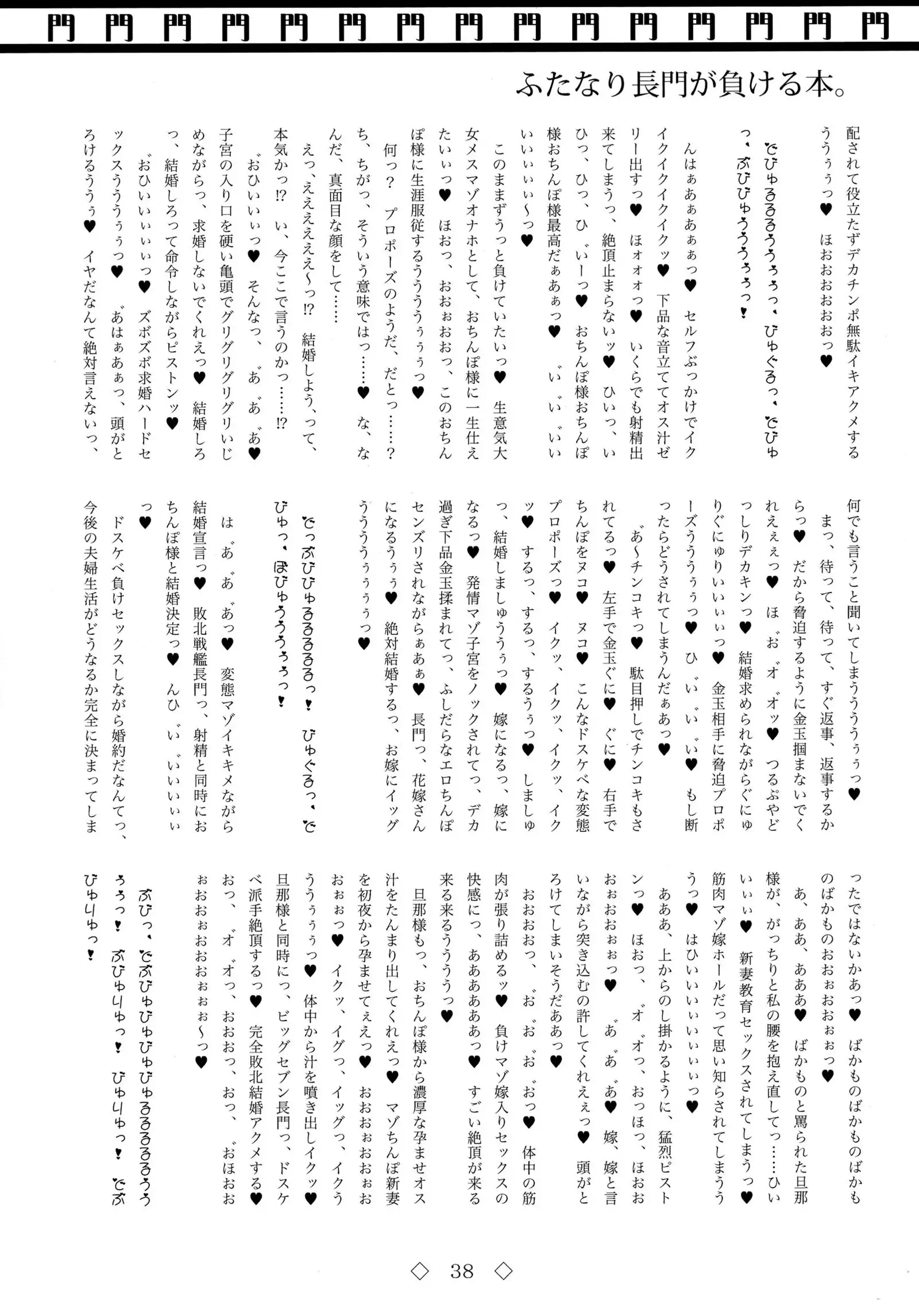 Futanari Nagato ga Makeru hon.