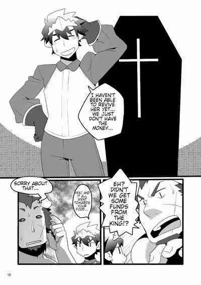 Monk to Yuusha to Noroi no Mahou