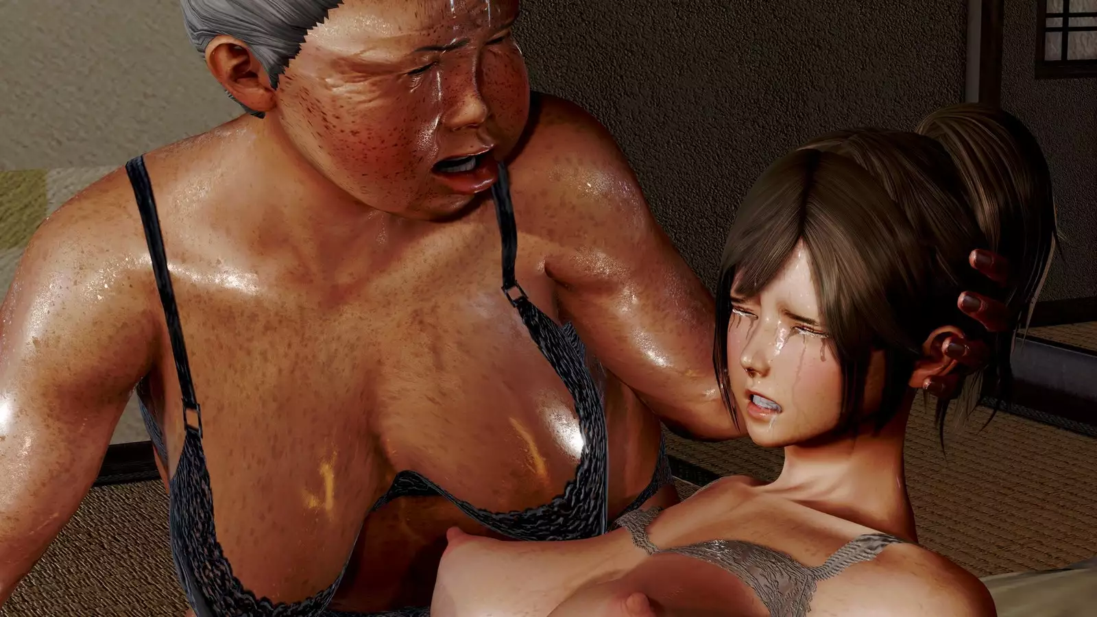 ugly lesbian mother in law fuck beautiful wife