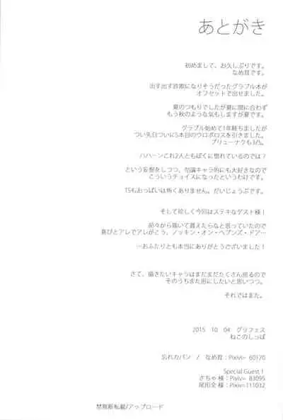 (SC2015 Autumn) [Wasre Kaban (Nametake)] Granblue Ecchi-bon (Granblue Fantasy)