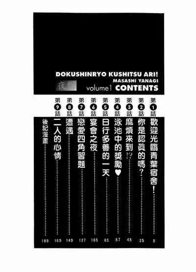 Dokushinryo Kuushitsu Ari! Vol. 1 | 單身宿舍辣美眉 Vol. 1