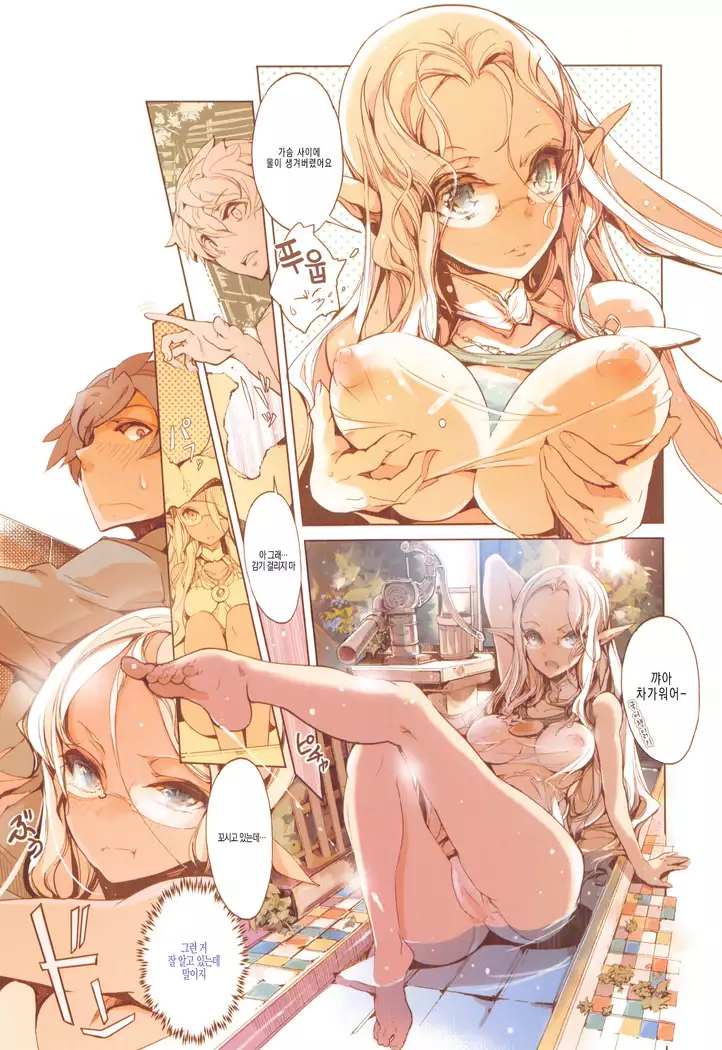 Elf no Yomeiri ch.0 special pin-up