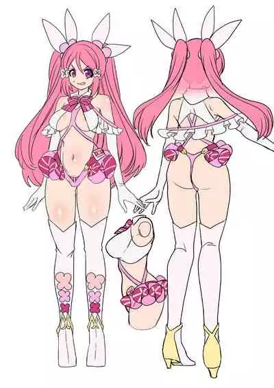 Henshin Heroine Team no Yuukan de Nakama Omoi de Zettai Makenai Pink