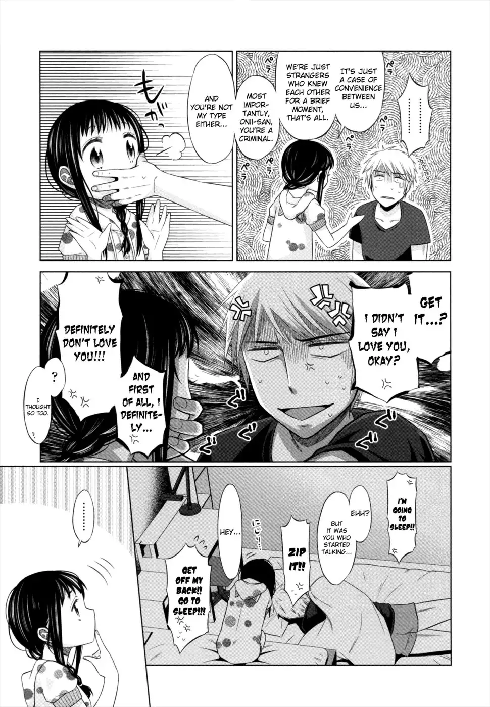 A Girl, a Gangster and the Blue Night Chapter 3