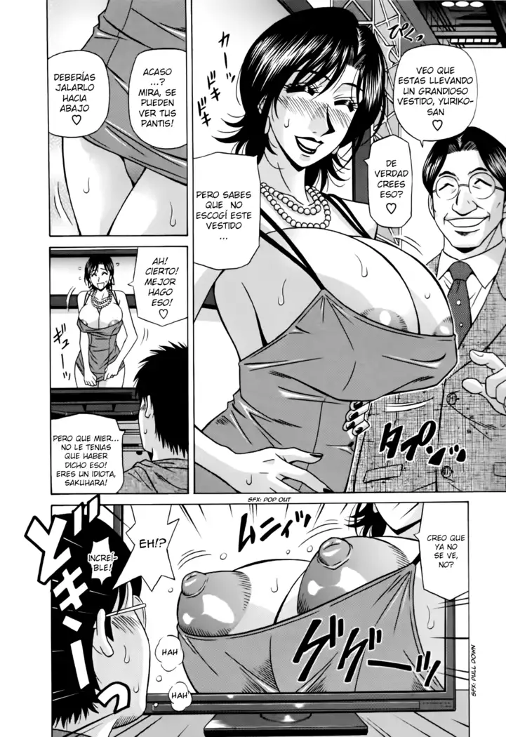 Hitoduma Bakunyuu Announcer Yuriko-san Ch.1-2