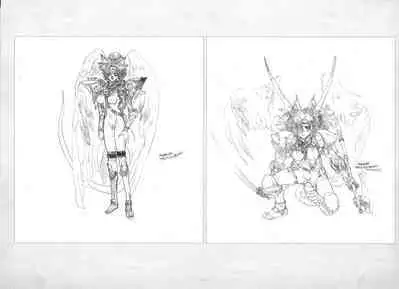 ALICESOFT ORION SCRIBBLES with CROQUIS ULTIMATE EDITION VOL.1 織音計画特別版 ラフ画集