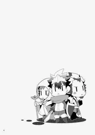 Monk to Yuusha to Noroi no Mahou