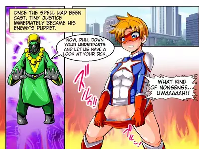 TINY JUSTICE - The Hero Boy Defeat Rape