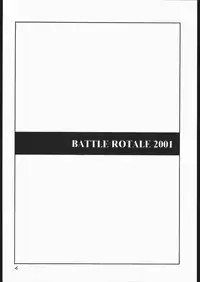 (C60) [RACK&PINION (Iogi Juichi)] BATTLE ROYALE 2001 (Battle Royale)