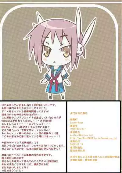 The Rampage of Nagato Yuki | Nagato Yuki no Bousou