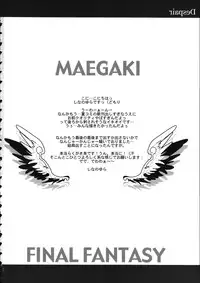 (C62) [Fantasy Wind (Shinano Yura)] Despair (Final Fantasy)