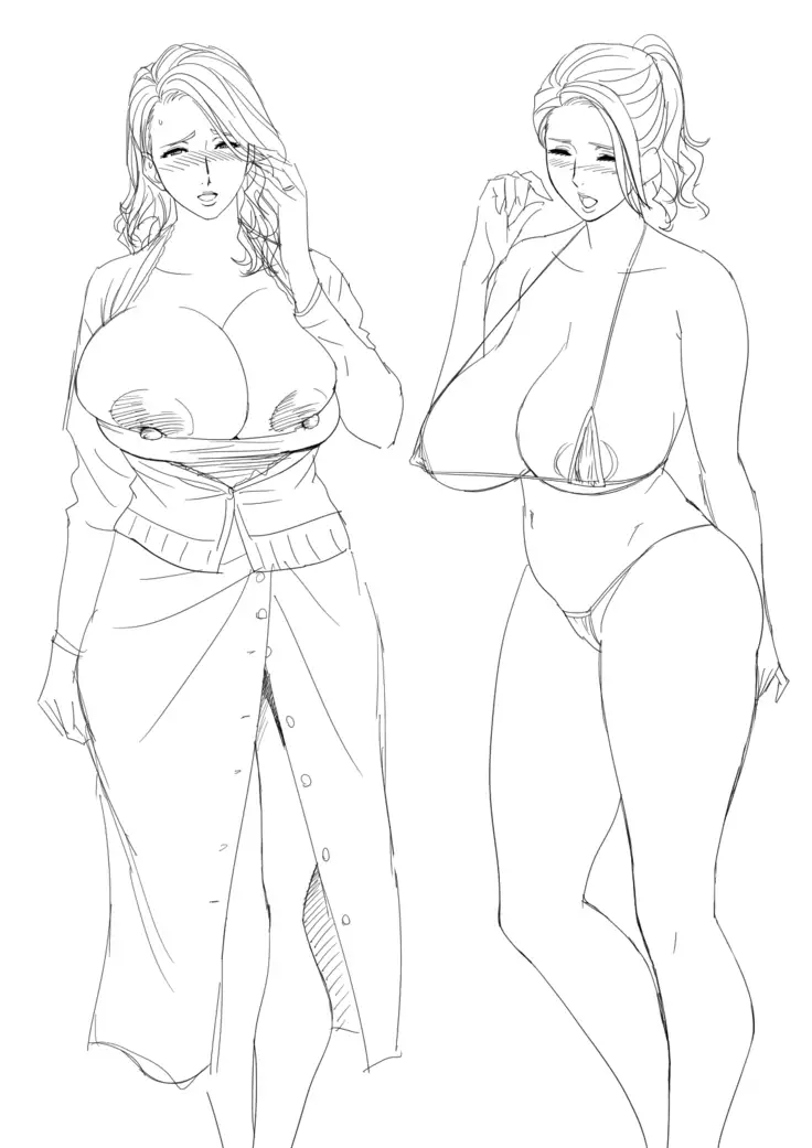 twin Milfカラーページ補完パック