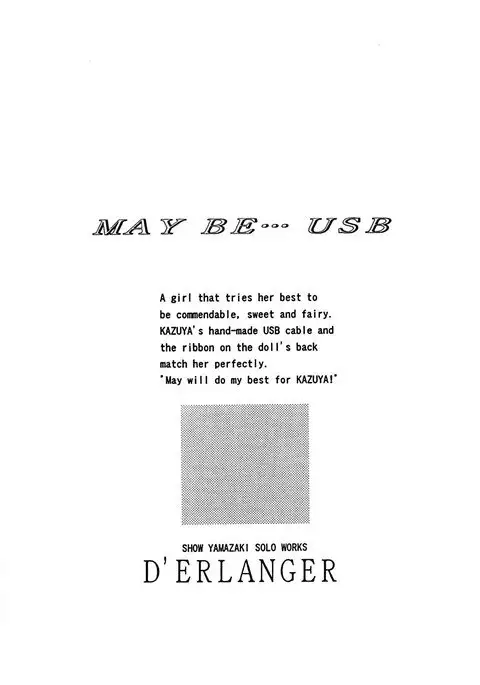 MAY BE... USB