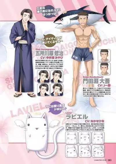 Hanairo Heptagram visual fanbook