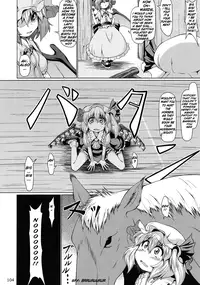 [Zenra] Horse vs Flan (Touhou Project) [English]