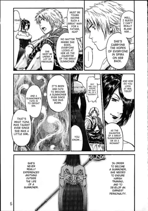 FFX Yuna A La Mode 4